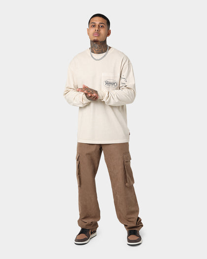 Honor The Gift Lucky Hand Long Sleeve T-Shirt Cream