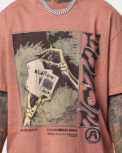 Honor The Gift Lucky Hand T-Shirt Terracotta