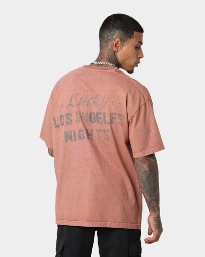 Honor The Gift Lucky Hand T-Shirt Terracotta