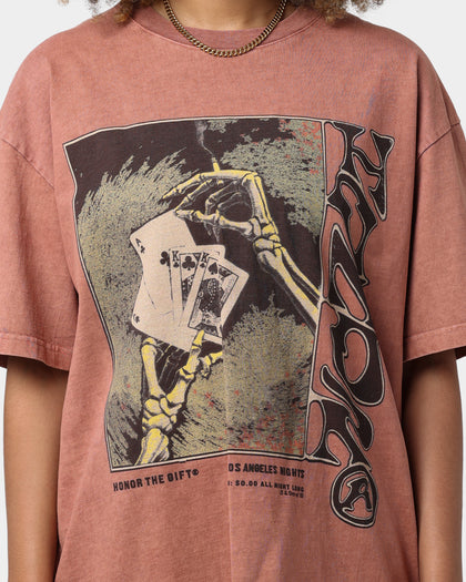 Honor The Gift Lucky Hand T-Shirt Terracotta