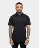 Saint Morta Loom Polo Shirt Black/Silver