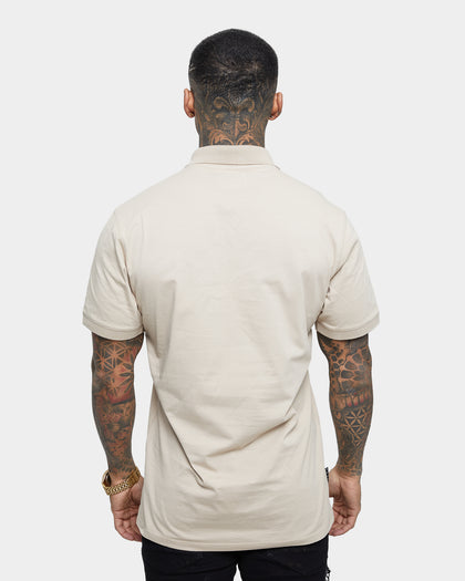 Saint Morta Loom Polo Shirt Stone