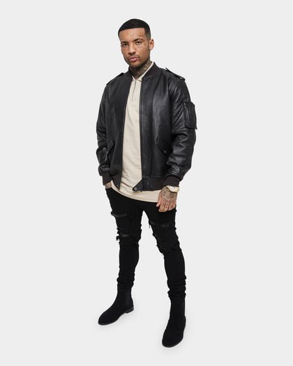 Saint Morta Loom Polo Shirt Stone