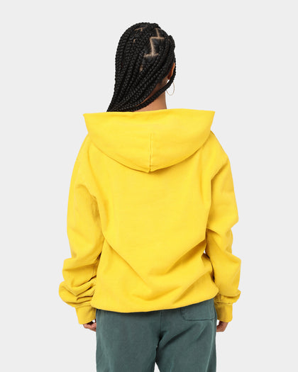 Diet Starts Monday Apple Hoodie Yellow