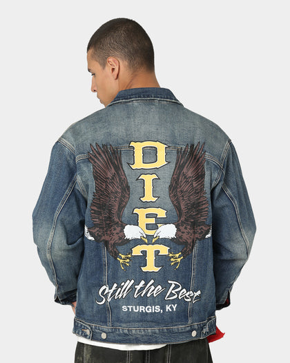 Diet Starts Monday Eagle Denim Trucker Jacket Indigo