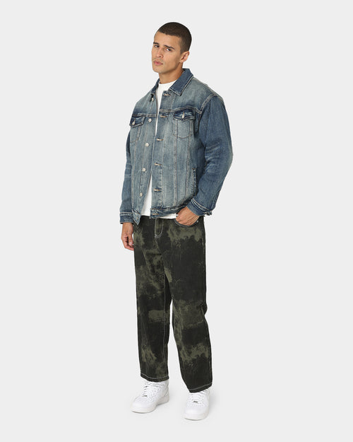 Diet Starts Monday Eagle Denim Trucker Jacket Indigo