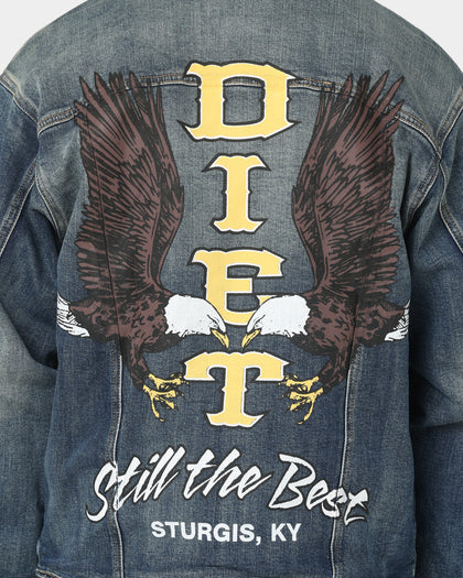 Diet Starts Monday Eagle Denim Trucker Jacket Indigo