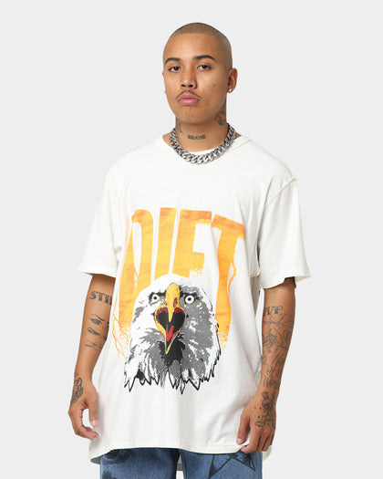 Diet Starts Monday Eagle T-Shirt Antique