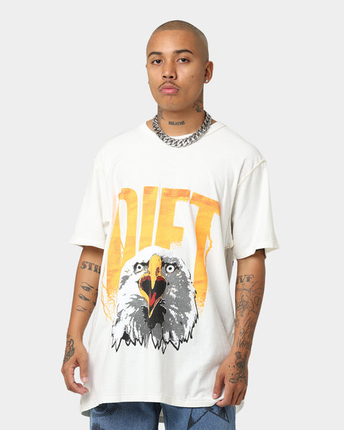 Diet Starts Monday Eagle T-Shirt Antique