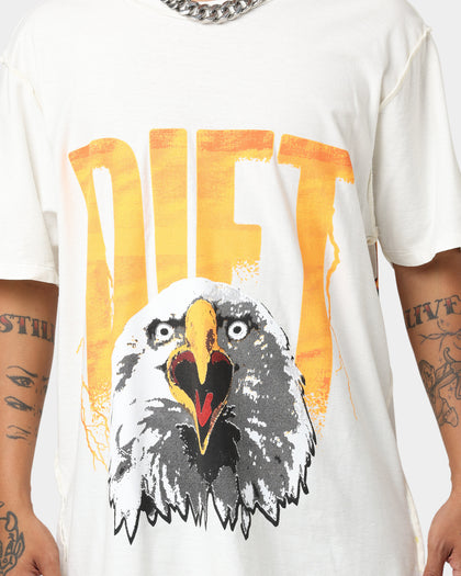 Diet Starts Monday Eagle T-Shirt Antique