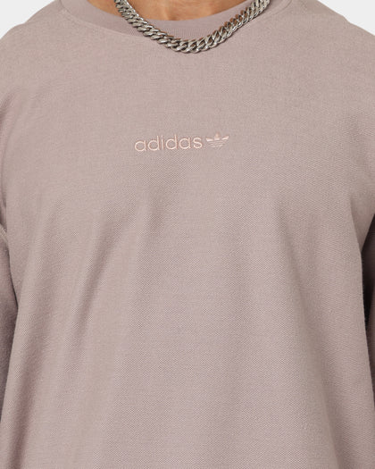 Adidas Loopback Crewneck Vapour Grey