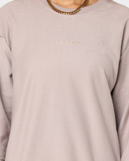 Adidas Loopback Crewneck Vapour Grey