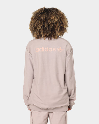 Adidas Loopback Crewneck Vapour Grey