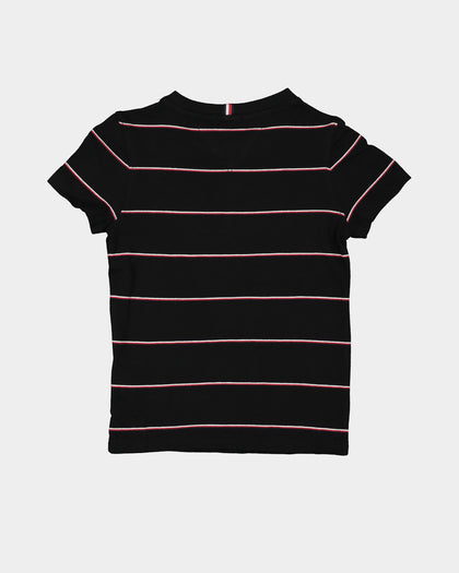 Tommy Hilfiger Kids' Essential Stripe T-Shirt Black
