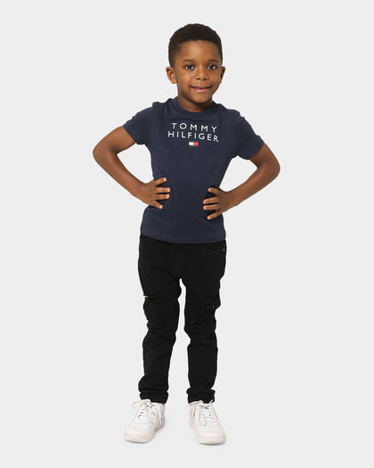 Tommy Hilfiger Kids' Tommy Hilfiger Logo T-Shirt Twilight Navy