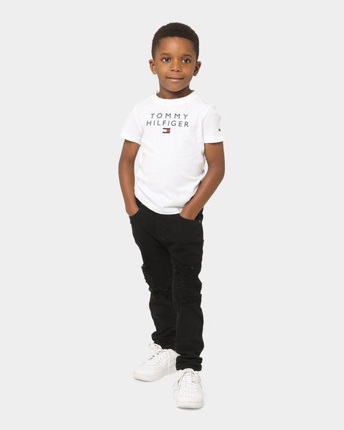 Tommy Hilfiger Tommy Hilfiger Logo T-Shirt White