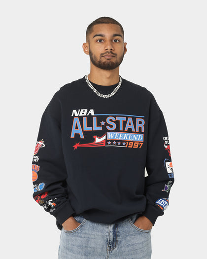 Mitchell & Ness All Star 97 East Crewneck Faded Black