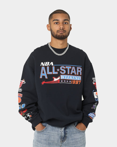 Mitchell & Ness All Star 97 East Crewneck Faded Black