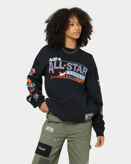 Mitchell & Ness All Star 97 East Crewneck Faded Black