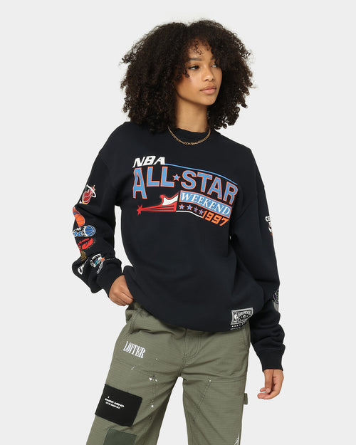 Mitchell & Ness All Star 97 East Crewneck Faded Black