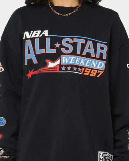 Mitchell & Ness All Star 97 East Crewneck Faded Black