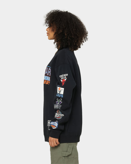 Mitchell & Ness All Star 97 East Crewneck Faded Black