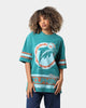 Mitchell & Ness Miami Dolphins Conference T-Shirt Faded Teal