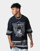 Mitchell & Ness Las Vegas Raiders Conference T-Shirt Faded Black