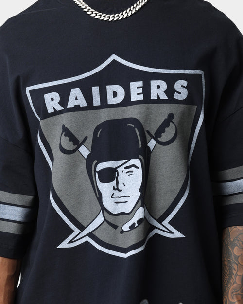 Mitchell & Ness Las Vegas Raiders Conference T-Shirt Faded Black