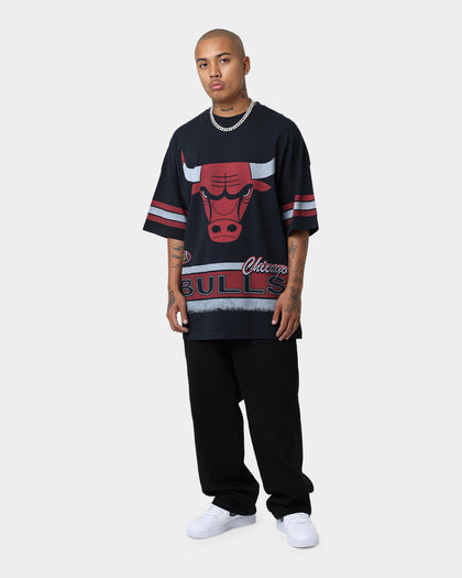 Mitchell & Ness Chicago Bulls Conference T-Shirt Faded Black