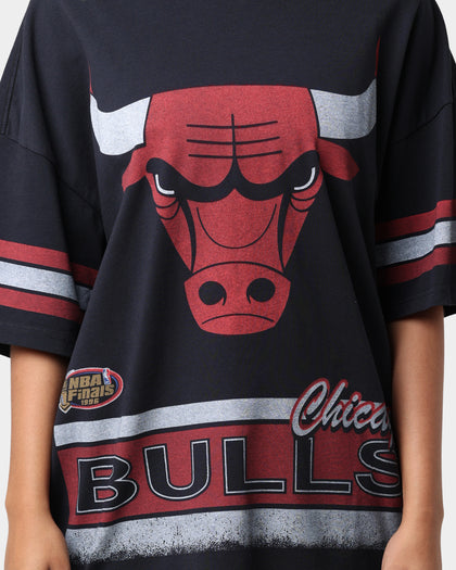 Mitchell & Ness Chicago Bulls Conference T-Shirt Faded Black