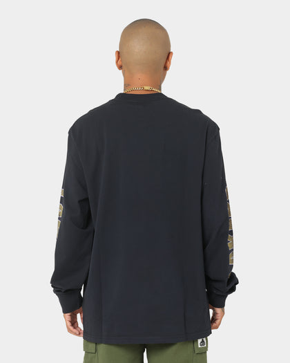 Mitchell & Ness Los Angeles Lakers Fantastic Long Sleeve T-Shirt Faded Black