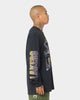 Mitchell & Ness Los Angeles Lakers Fantastic Long Sleeve T-Shirt Faded Black