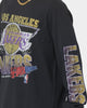 Mitchell & Ness Los Angeles Lakers Fantastic Long Sleeve T-Shirt Faded Black