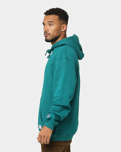 Mitchell & Ness Miami Dolphins Helmet Stack Hood Teal