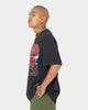 Mitchell & Ness Chicago Bulls Incline Stack Vintage T-Shirt Faded Black
