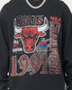 Mitchell & Ness Chicago Bulls Road to Victory Crewneck Faded Black