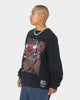 Mitchell & Ness Chicago Bulls Road to Victory Crewneck Faded Black