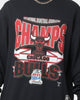 Mitchell & Ness Chicago Bulls Vintage Champion Crewneck Faded Black