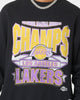 Mitchell & Ness Los Angeles Lakers Vintage Crewneck Faded Black