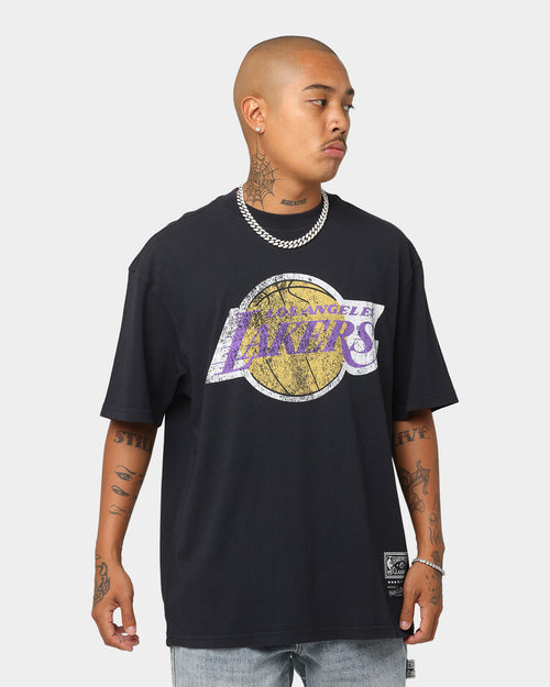 Mitchell & Ness Los Angeles Lakers Vintage Finals T-Shirt Faded Black