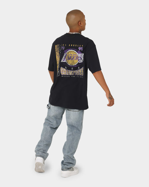 Mitchell & Ness Los Angeles Lakers Vintage Finals T-Shirt Faded Black