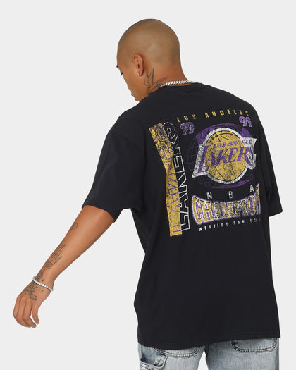 Mitchell & Ness Los Angeles Lakers Vintage Finals T-Shirt Faded Black
