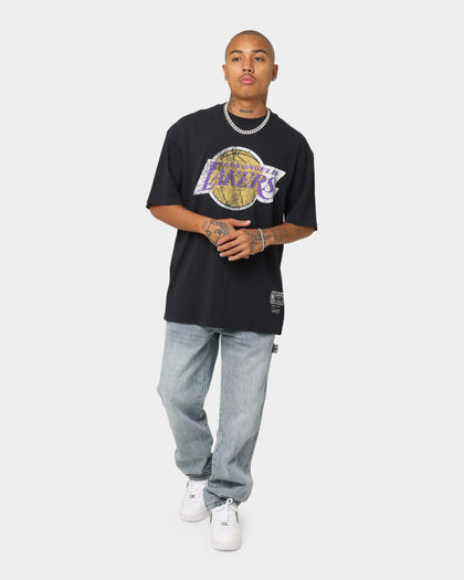 Mitchell & Ness Los Angeles Lakers Vintage Finals T-Shirt Faded Black