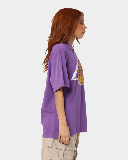 Mitchell & Ness Los Angeles Lakers Vintage Finals T-Shirt Faded Purple