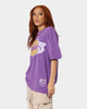 Mitchell & Ness Los Angeles Lakers Vintage Finals T-Shirt Faded Purple
