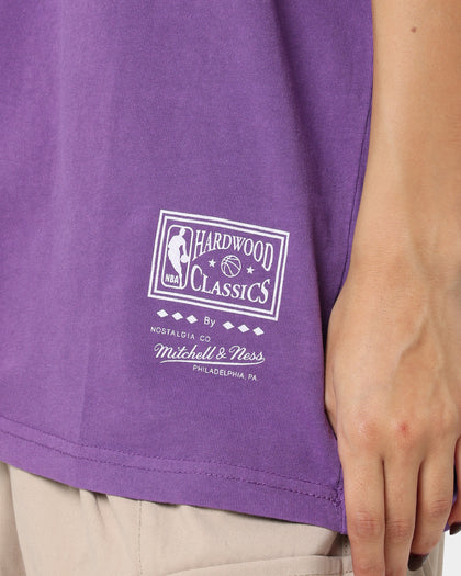Mitchell & Ness Los Angeles Lakers Vintage Finals T-Shirt Faded Purple