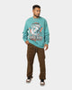 Mitchell & Ness Miami Dolphins Vintage Super Bowl Crewneck Faded Teal