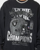 Mitchell & Ness Raiders Vintage SuperBowl Crewneck Faded Black