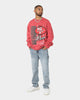 Mitchell & Ness San Francisco 49ers Vintage Zig Zag Crewneck Faded Red